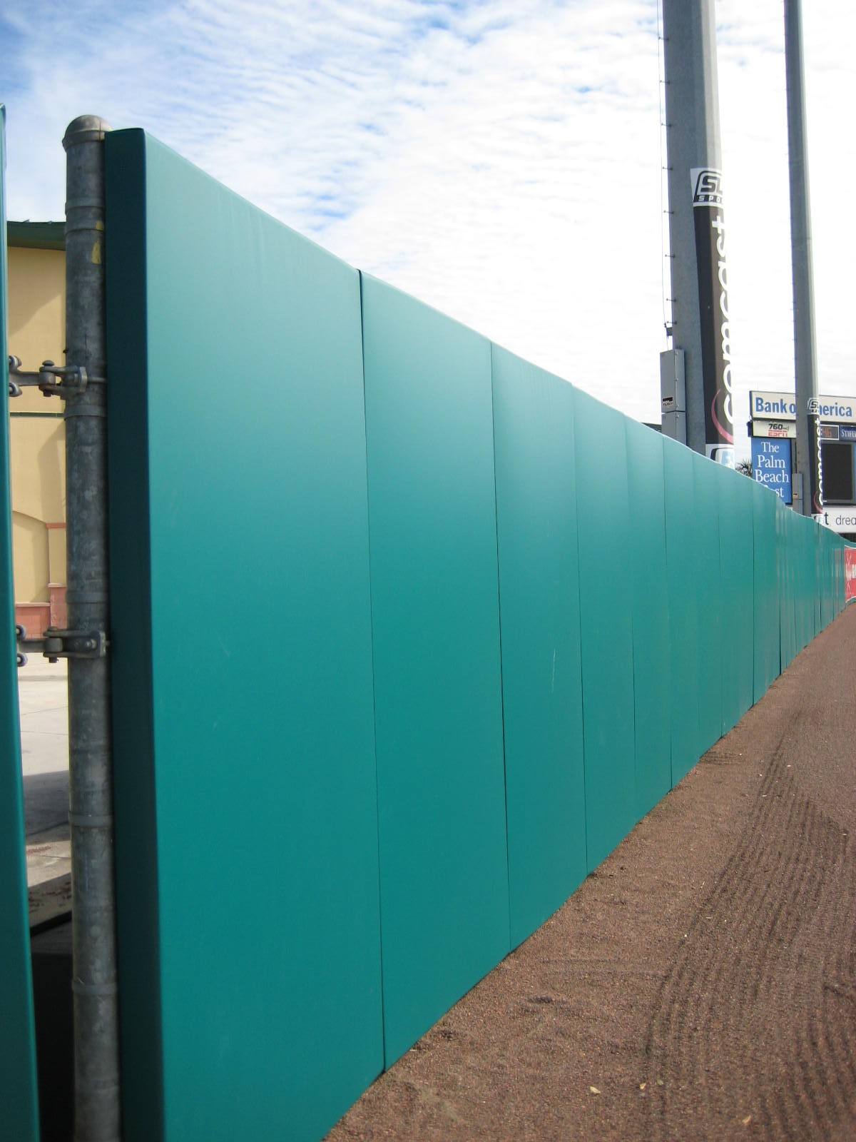 outdoor wall padding