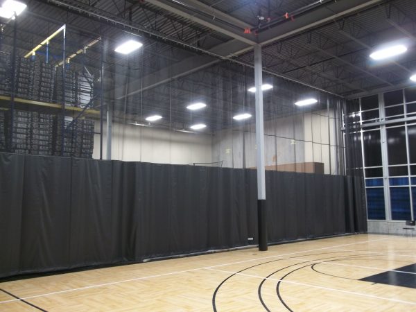 gym divider curtains